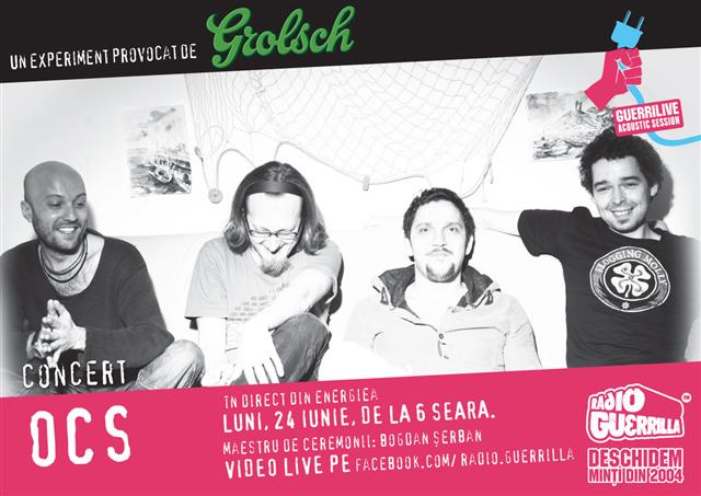 OCS va canta in premiera noul single „Ridica-te si mergi in maini”